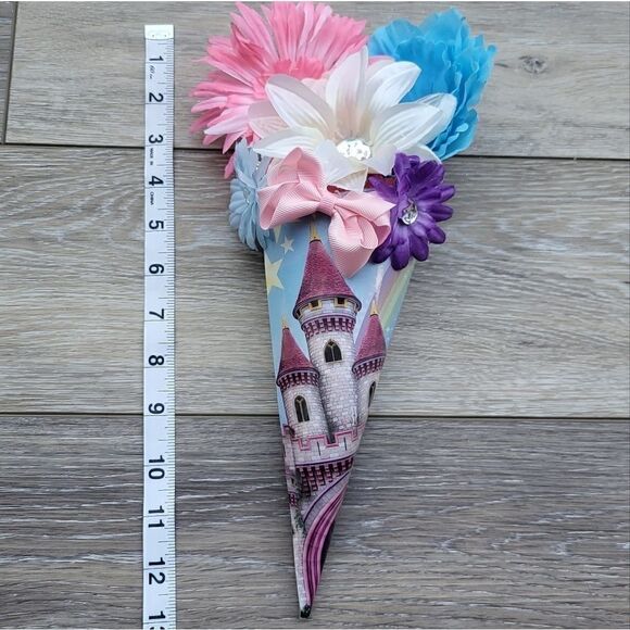 Large Hair Clip Bouquet 6 clips castle themed - Picture 8 of 13